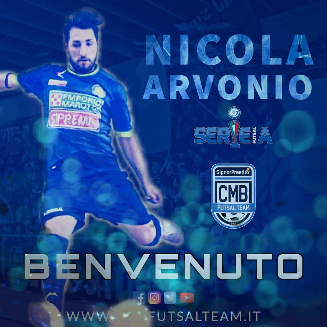 CMB, arriva il laterale mancino classe 1996 Nicola Arvonio